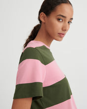 Load image into Gallery viewer, Kowtow Classic Tee - Begonia Stripe Hyde Boutique
