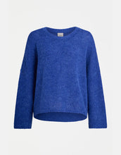 Load image into Gallery viewer, Elk Agna Sweater - Deep Cobalt Apparel > Women > Clothing > Knitwear > Jumpers > Crew Neck Jumpers > Elk Hyde Boutique
