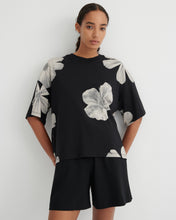 Load image into Gallery viewer, Kowtow Oversized Boxy Tee - Monochrome Floral Hyde Boutique

