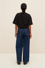 Load image into Gallery viewer, Kowtow Boxy Rib Tee - Black  Hyde Boutique   
