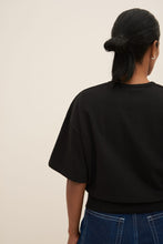 Load image into Gallery viewer, Kowtow Boxy Rib Tee - Black  Hyde Boutique   
