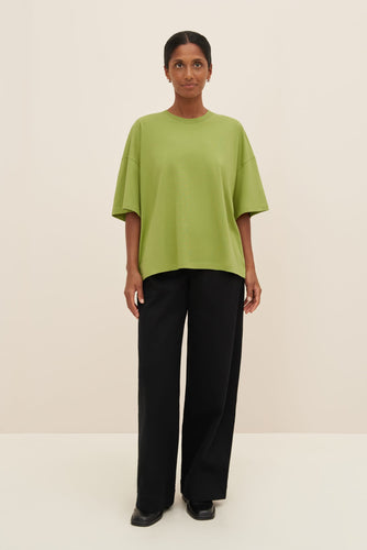 Kowtow Oversized Boxy Tee - Leaf  Hyde Boutique   