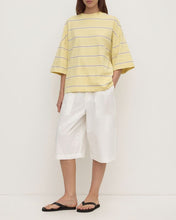 Load image into Gallery viewer, Assembly Label Nora Cotton Stripe Oversized Tee - Rind Stripe Hyde Boutique
