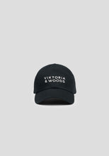 Load image into Gallery viewer, Viktoria &amp; Woods V&amp;W Vintage Cap - Black  Hyde Boutique   
