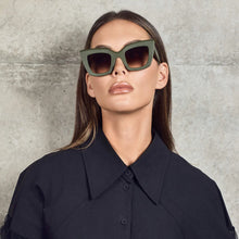 Load image into Gallery viewer, Valley Eyewear Brigada - Matte Army Green / Brown Gradient Lens Hyde Boutique
