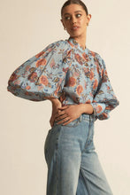 Load image into Gallery viewer, Zoe Kratzmann Vista Top - Twilight Bloom Apparel > Women > Clothing > Tops > Blouses > Printed Blouses > Zoe Kratzmann Hyde Boutique
