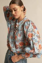 Load image into Gallery viewer, Zoe Kratzmann Vista Top - Twilight Bloom Apparel > Women > Clothing > Tops > Blouses > Printed Blouses > Zoe Kratzmann Hyde Boutique
