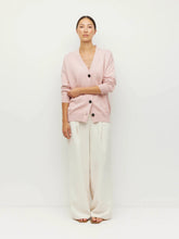 Load image into Gallery viewer, Juliette Hogan Marvin Cardi Cotton Knit - Ballet Pink Hyde Boutique
