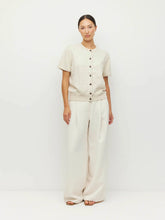 Load image into Gallery viewer, Juliette Hogan Twin T Cardi Cotton Knit - Toast Marle Hyde Boutique
