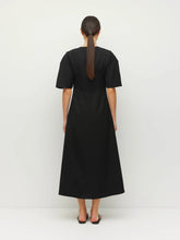 Load image into Gallery viewer, Juliette Hogan Finley Dress Tech Twill Suiting - Black Hyde Boutique
