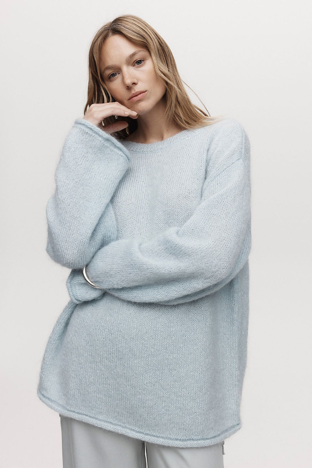 Marle Maye Jumper - Water  Hyde Boutique   