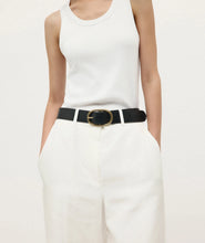 Load image into Gallery viewer, Deadly Ponies Wide Belt - Black/Brass Arriving End May Belts Deadly Ponies
