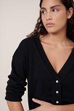 Load image into Gallery viewer, Kowtow Willow Cardigan - Black Hyde Boutique
