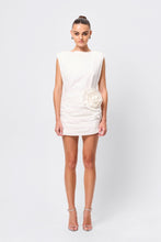 Load image into Gallery viewer, Mossman Wrapped In You Mini Dress - White Hyde Boutique
