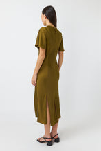 Load image into Gallery viewer, Kate Sylvester Xanthe Dress - Old Gold  Hyde Boutique   
