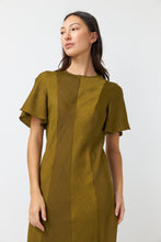 Load image into Gallery viewer, Kate Sylvester Xanthe Dress - Old Gold  Hyde Boutique   
