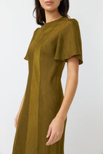 Load image into Gallery viewer, Kate Sylvester Xanthe Dress - Old Gold  Hyde Boutique   
