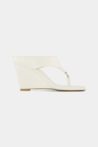 Rebe Yvie Wedge Heel - Ivory Hyde Boutique