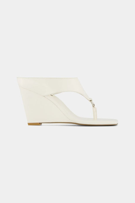 Rebe Yvie Wedge Heel - Ivory Hyde Boutique