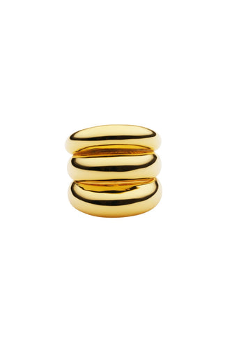Amber Sceats Zanzibar Ring - Gold  Hyde Boutique   