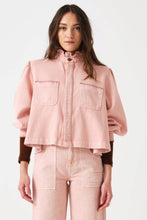 Load image into Gallery viewer, Seventy &amp; Mochi Ziggy Cropped Jacket - Peony Pink Hyde Boutique
