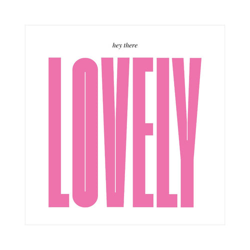Studio Naylor Lovely Card  Hyde Boutique   