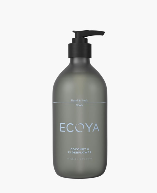 Ecoya Hand & Body Wash - Coconut & Elderflower Body Collection Ecoya   