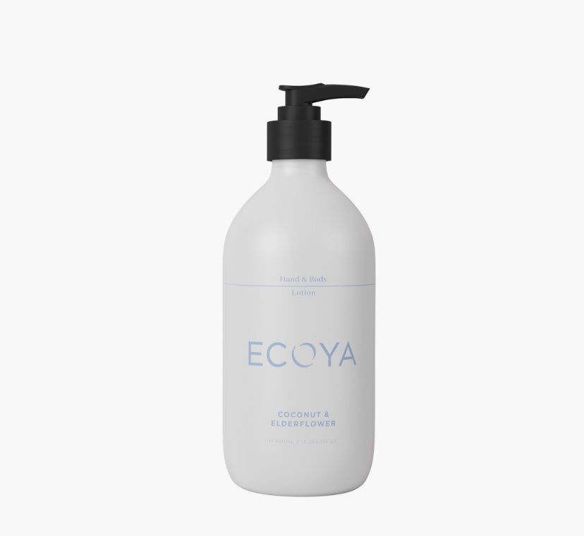 Ecoya Hand & Body Lotion - Coconut & Elderflower Body Collection Ecoya   