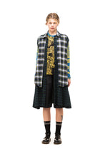 Load image into Gallery viewer, NOM*d Check it out Shirt Dress - Green / Navy Flannel  Hyde Boutique   
