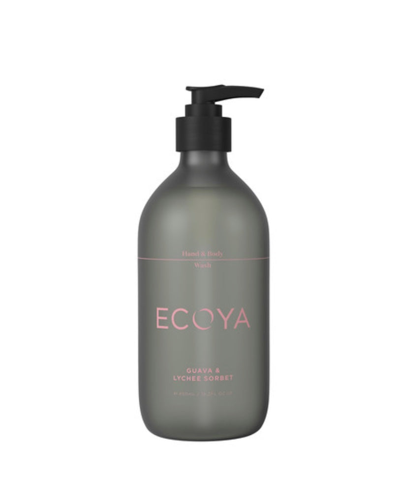 Ecoya Hand & Body Wash - Guava & Lychee Sorbet Body Collection Ecoya   