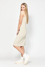 Load image into Gallery viewer, Ketz-ke Knee Length Core Slip Dress - Nude  Mrs Hyde Boutique   
