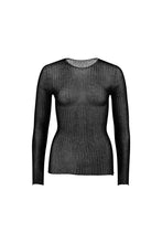 Load image into Gallery viewer, Standard Issue Cotton Tulle Crew - Black Mrs Hyde Boutique
