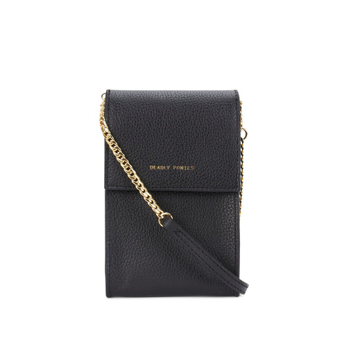 Deadly Ponies Poucheroo with Chain - Black Wallet Deadly Ponies   