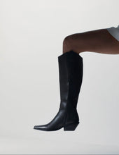 Load image into Gallery viewer, La Tribe Simone Knee High Boot - Black  Hyde Boutique   
