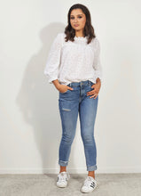 Load image into Gallery viewer, Drama the Label Skinny Cuffed Jean - Mid Denim  Mrs Hyde Boutique   

