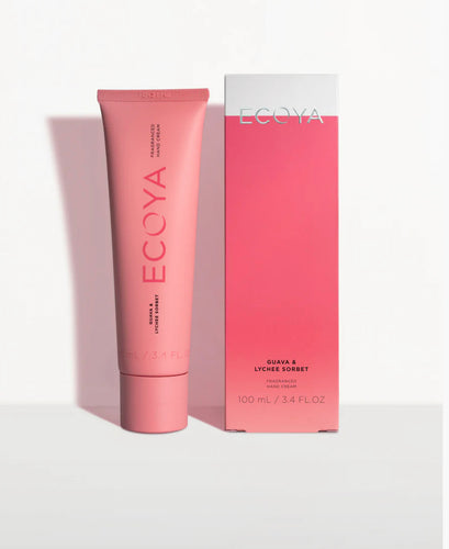 Ecoya Hand Cream - Guava and Lychee  Mrs Hyde Boutique   