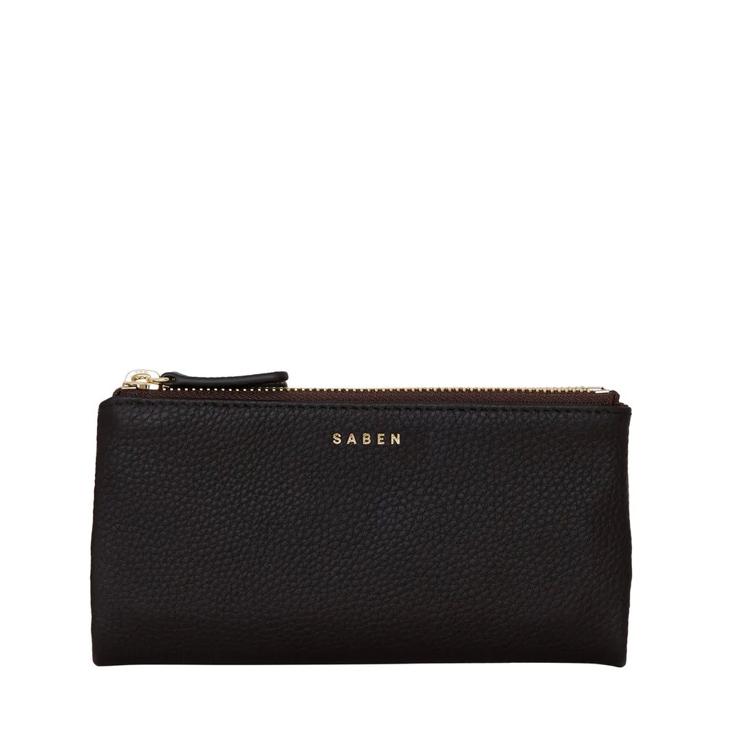 Saben Sam Wallet - Black  Mrs Hyde Boutique   