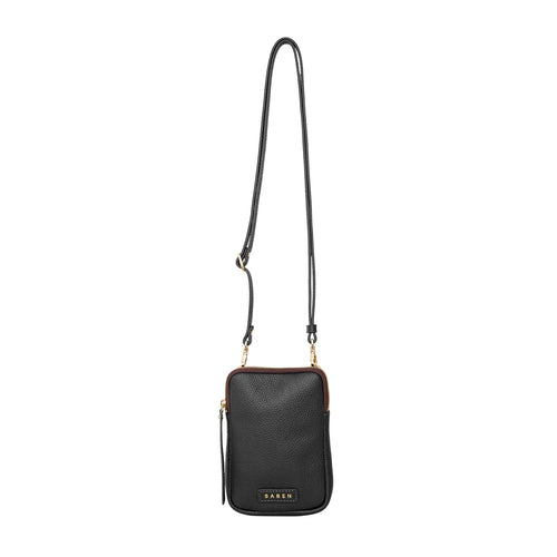 Saben Nikko Phone Sling - Black  Hyde Boutique   