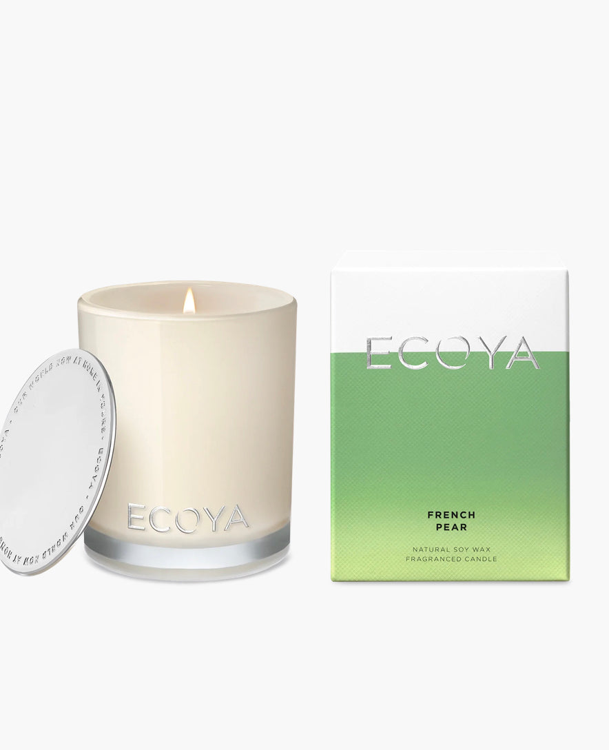 Ecoya French Pear Mini Madison Candle 80g Candle Ecoya   