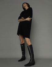 Load image into Gallery viewer, La Tribe Simone Knee High Boot - Black  Hyde Boutique   
