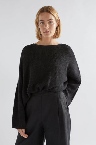 Elk Agna Sweater - Black  Hyde Boutique   