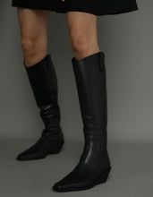 Load image into Gallery viewer, La Tribe Simone Knee High Boot - Black  Hyde Boutique   
